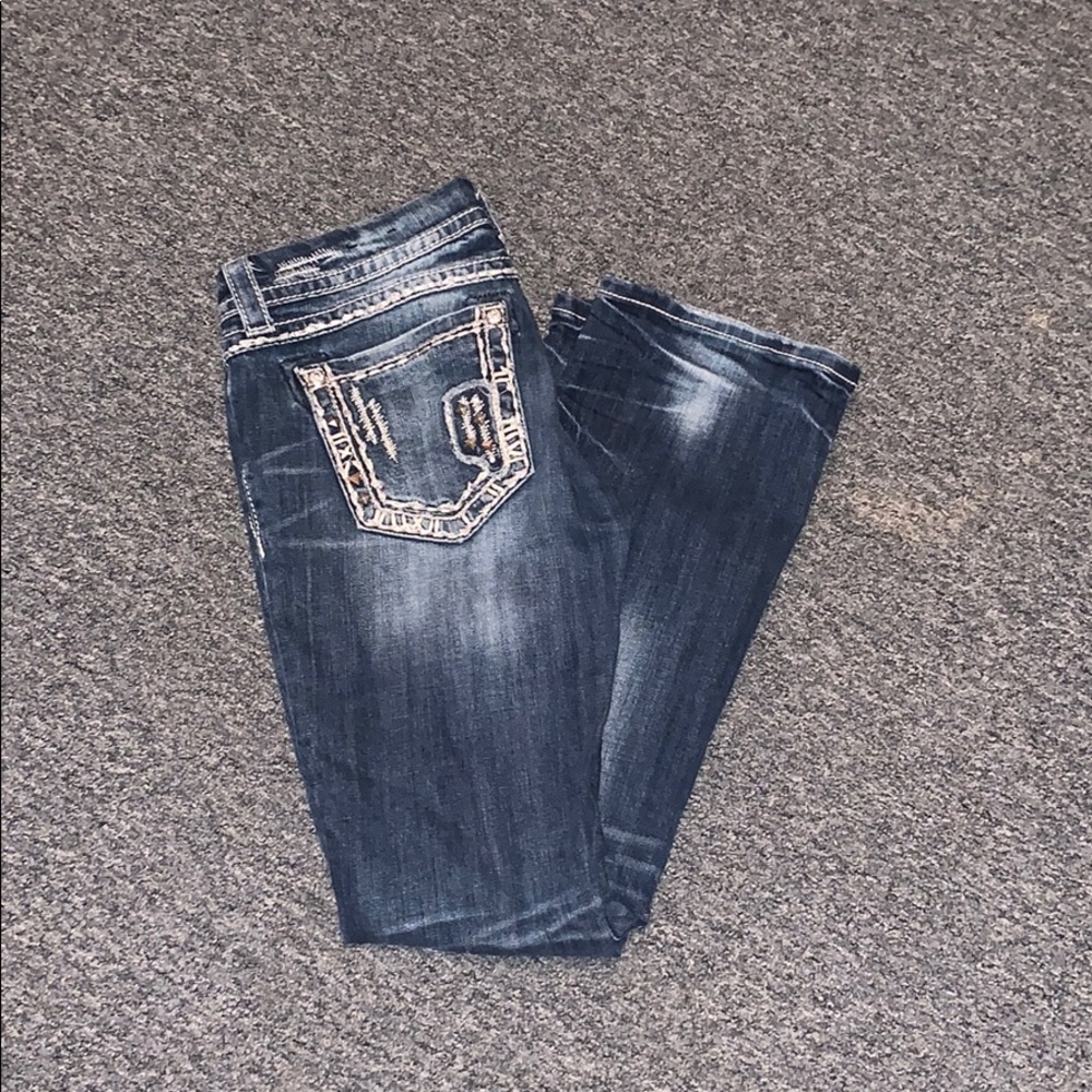 Miss me size 27 x 31 bootcut jeans